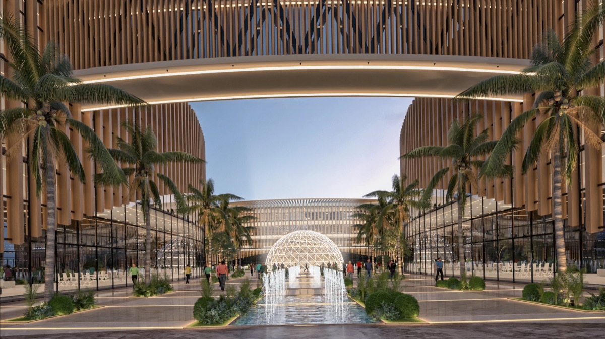 CAF Complex — 3D visualization by Octarine Studio